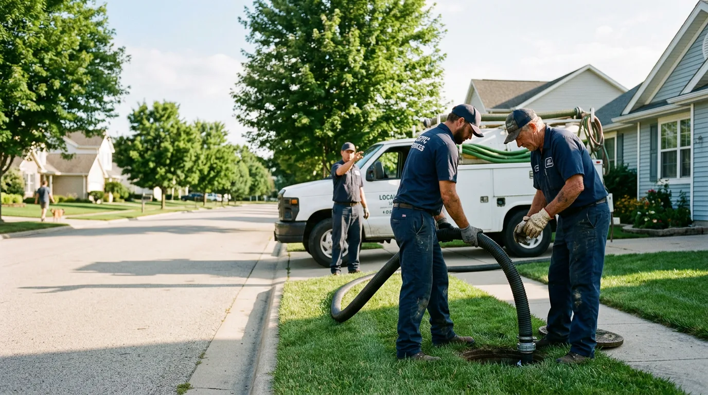 Emergency Septic Service in Martinsville, IN